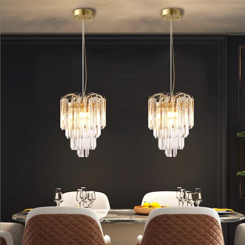 Crystal Pendant Light for Dining Room - Creating Coziness