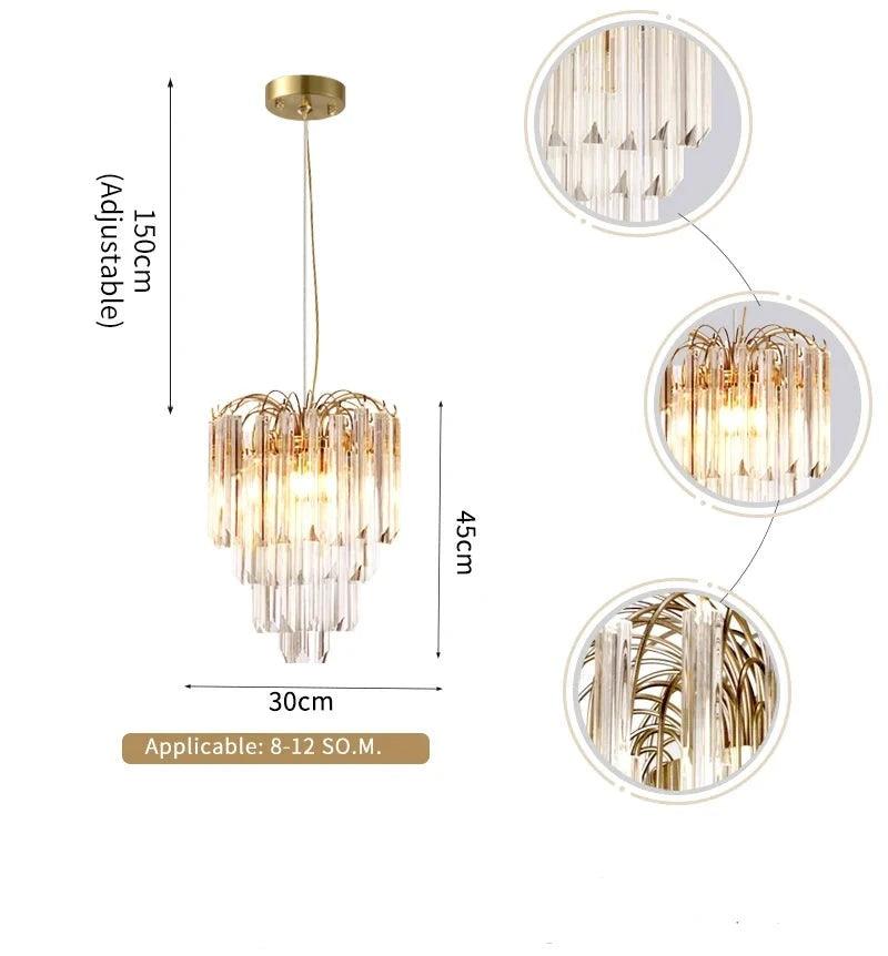 Crystal Pendant Light for Dining Room - Creating Coziness