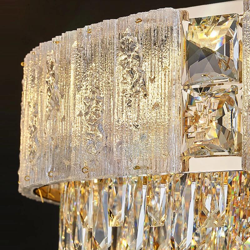 Gio Crystal Chandelier Dining Room - Creating Coziness