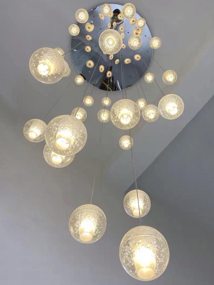 Glass Bubble Ball Pendant Light - Creating Coziness