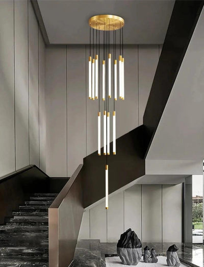 Hanging LED Lightsaber Chandelier - Creating Coziness