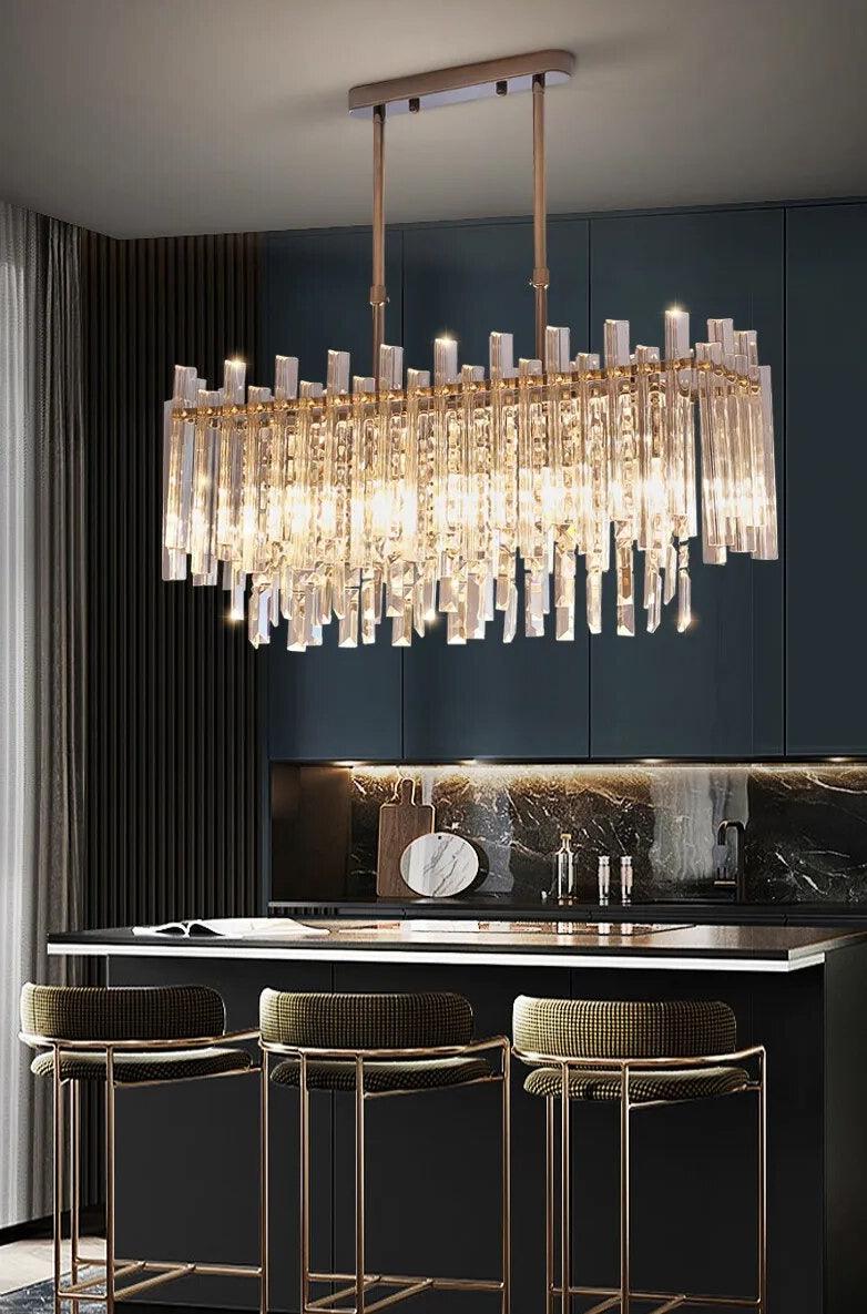 Helena - Crystal Chandelier For Dining Room - Creating Coziness