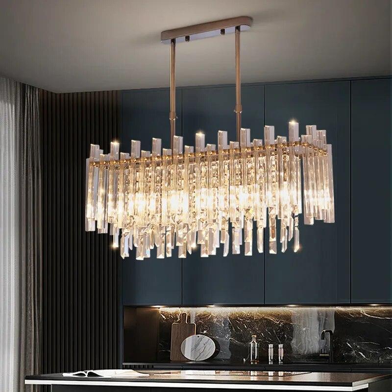 Helena - Crystal Chandelier For Dining Room - Creating Coziness