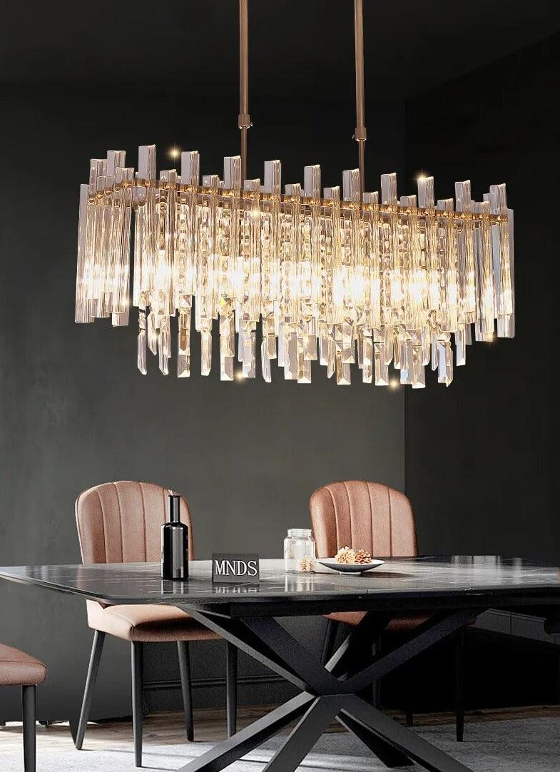 Helena - Crystal Chandelier For Dining Room - Creating Coziness