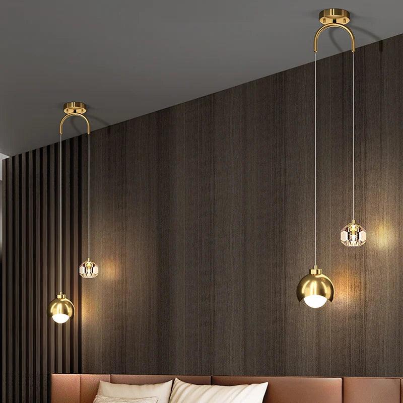 Illumia Copper Pendant Light - Creating Coziness