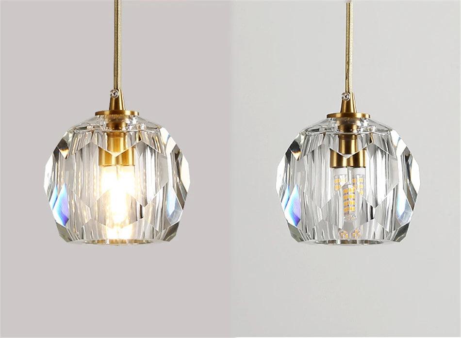 Liza Crystal Pendant Lights - Creating Coziness