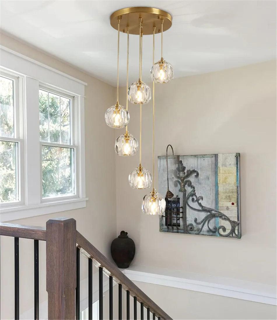 Liza Crystal Pendant Lights - Creating Coziness