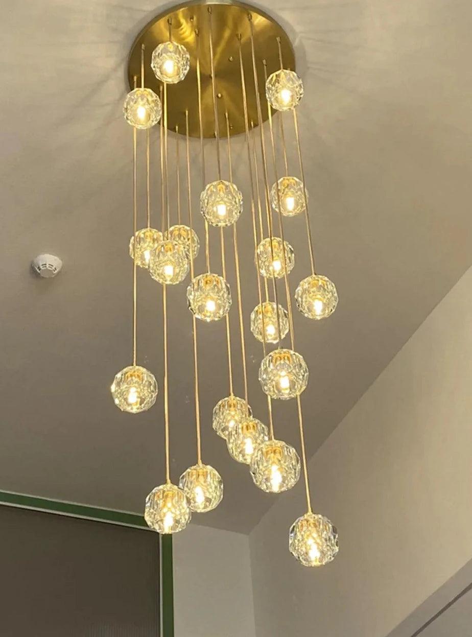 Liza Crystal Pendant Lights - Creating Coziness