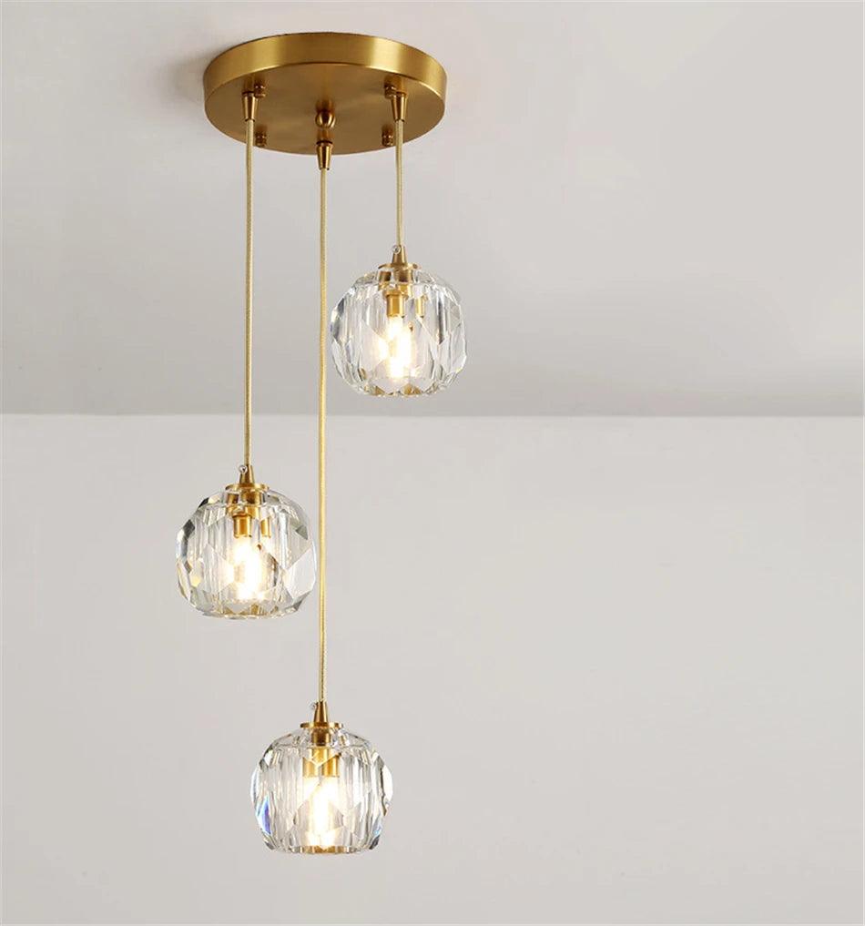 Liza Crystal Pendant Lights - Creating Coziness