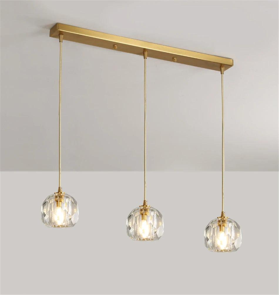 Liza Crystal Pendant Lights - Creating Coziness