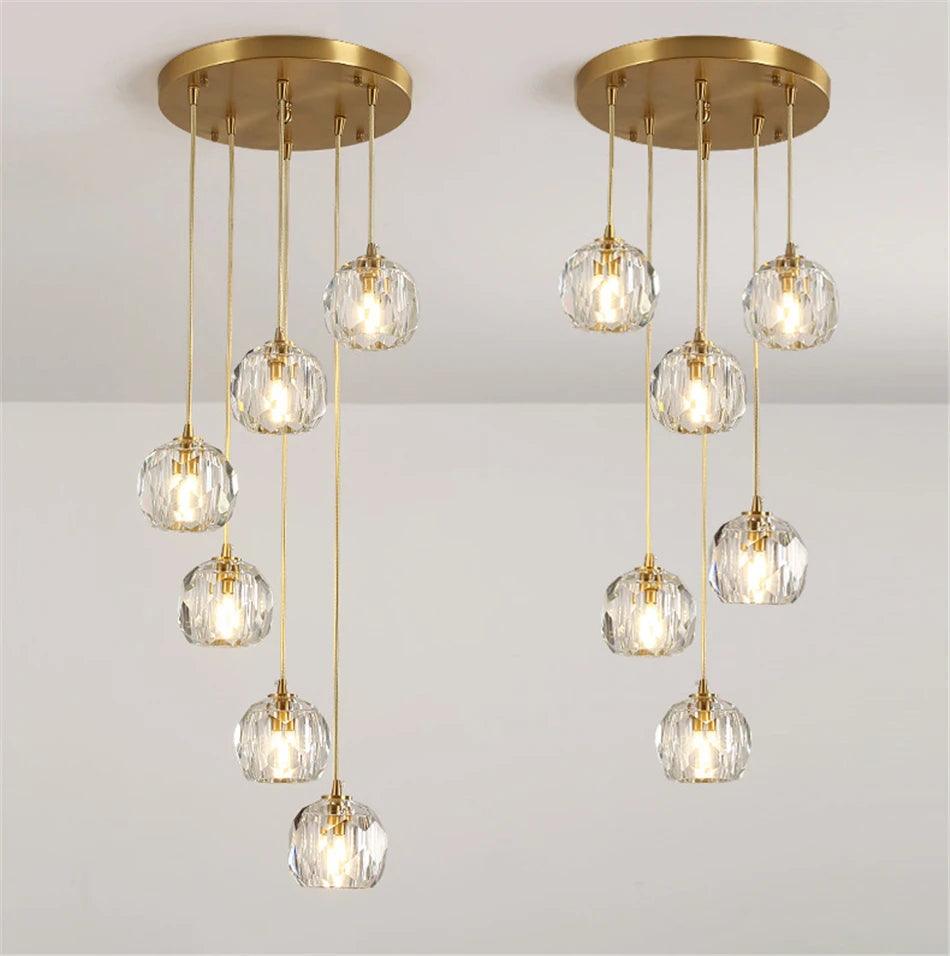 Liza Crystal Pendant Lights - Creating Coziness