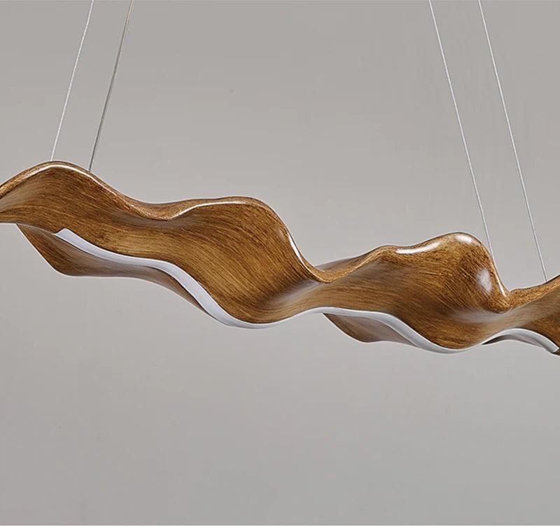 Pendant Lamp Wood Wave - Creating Coziness