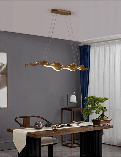 Pendant Lamp Wood Wave - Creating Coziness