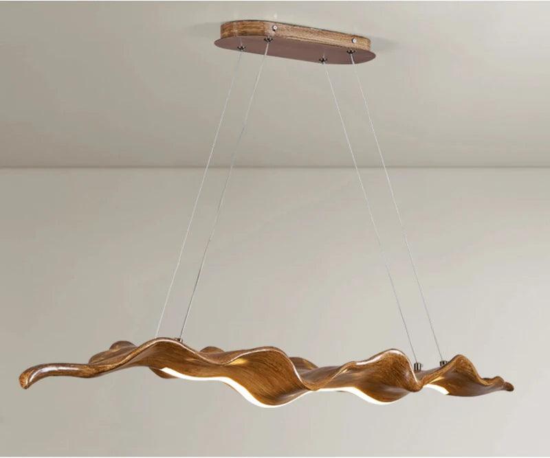 Pendant Lamp Wood Wave - Creating Coziness