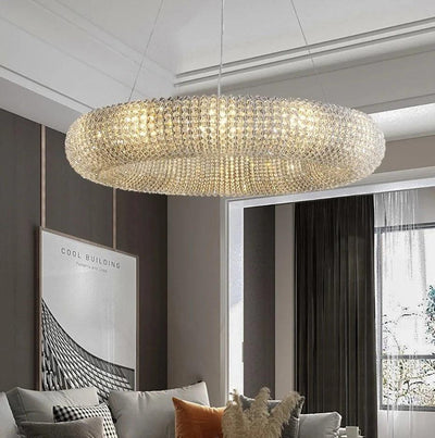 REINE CRYSTAL ORB RING CHANDELIER - Creating Coziness