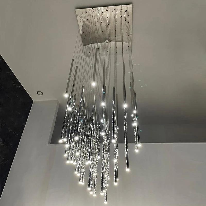 Tubular Chandelier - Creating Coziness