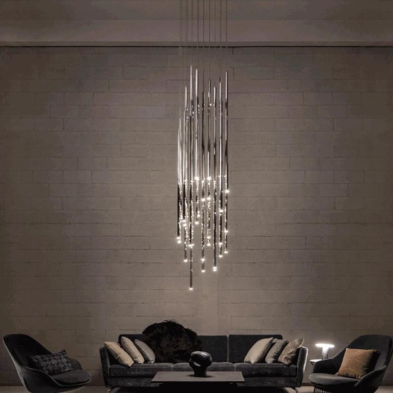 Tubular Chandelier - Creating Coziness