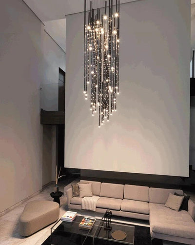 Tubular Chandelier - Creating Coziness