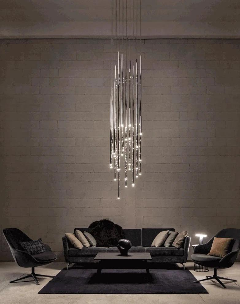 Tubular Chandelier - Creating Coziness