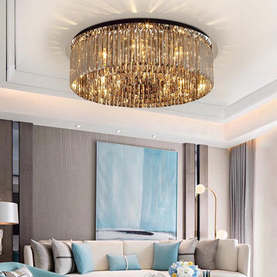 Adorjan Crystal Chandelier - Creating Coziness