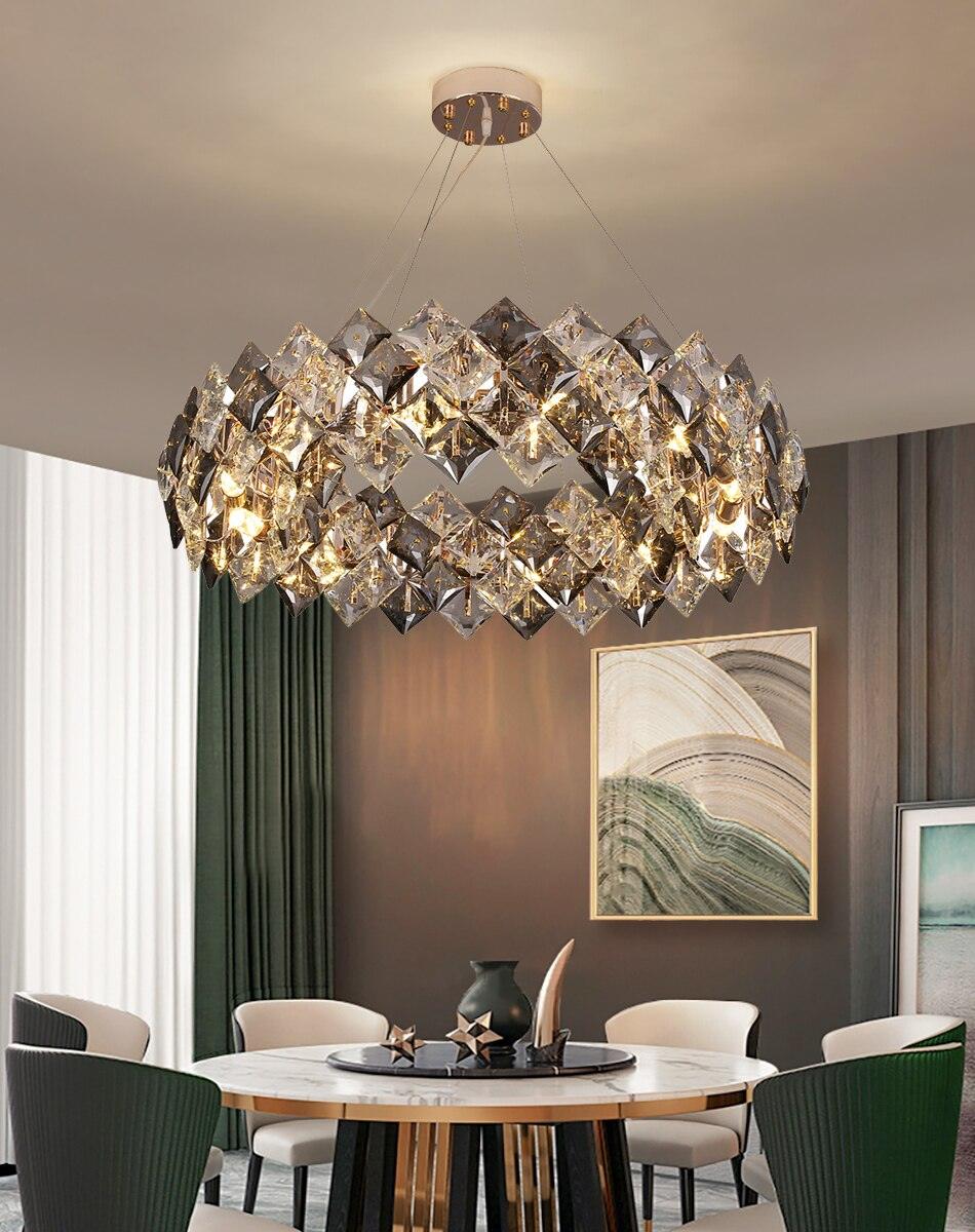 Alicho Crystal Chandelier - Creating Coziness