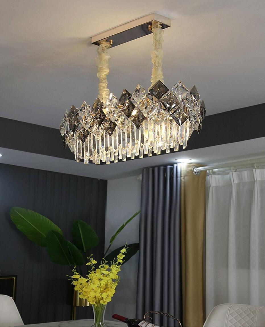 Alicho Crystal Chandelier - Creating Coziness