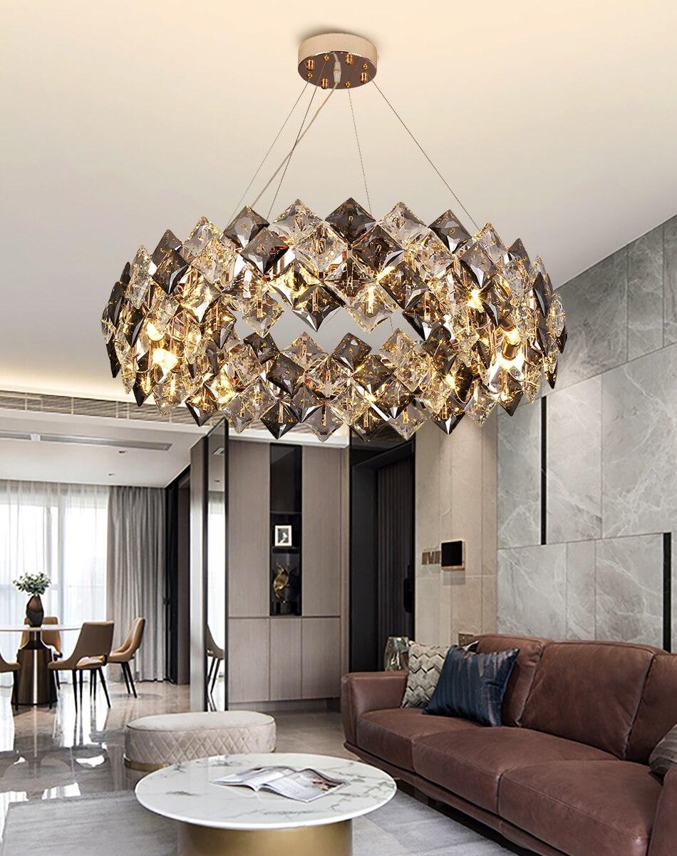 Alicho Crystal Chandelier - Creating Coziness