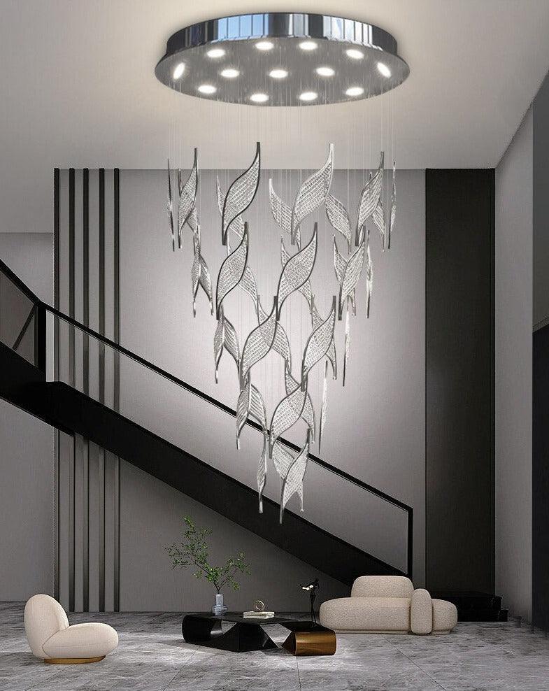 Angel Wings - Crystal Chandelier - Creating Coziness