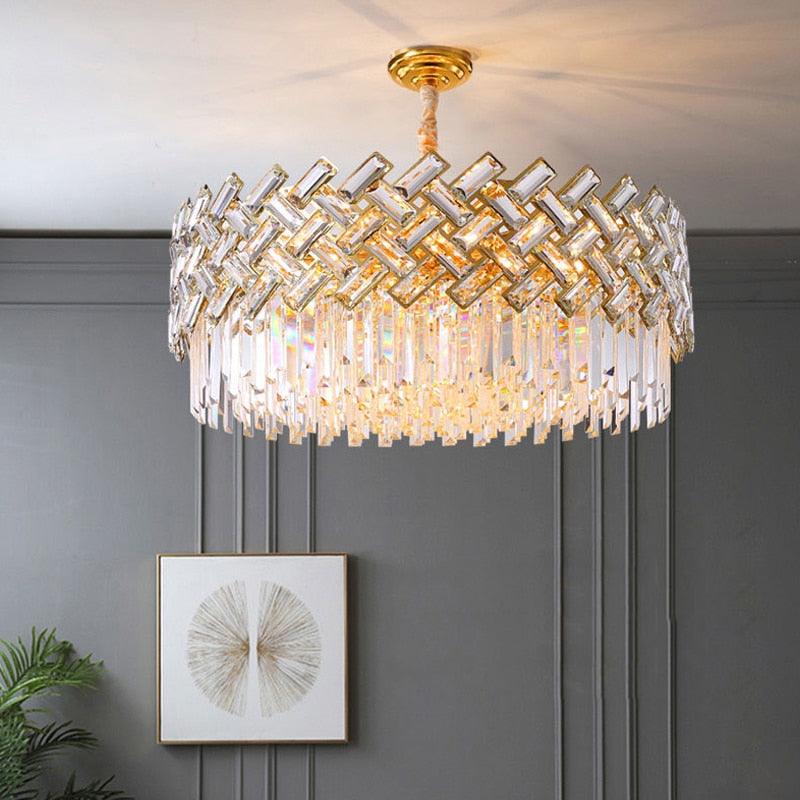 Anosia Crystal Chandelier - Creating Coziness