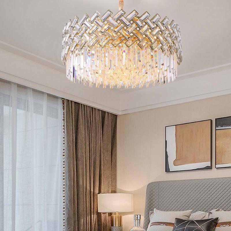 Anosia Crystal Chandelier - Creating Coziness