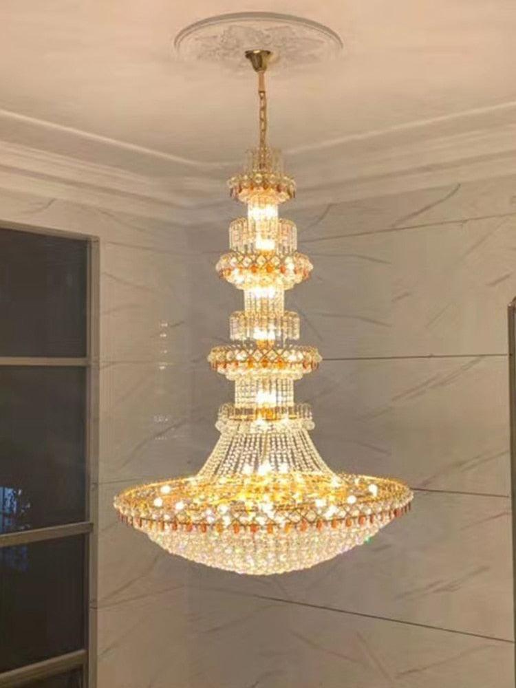 Aphrodite Crystal Chandelier - Creating Coziness