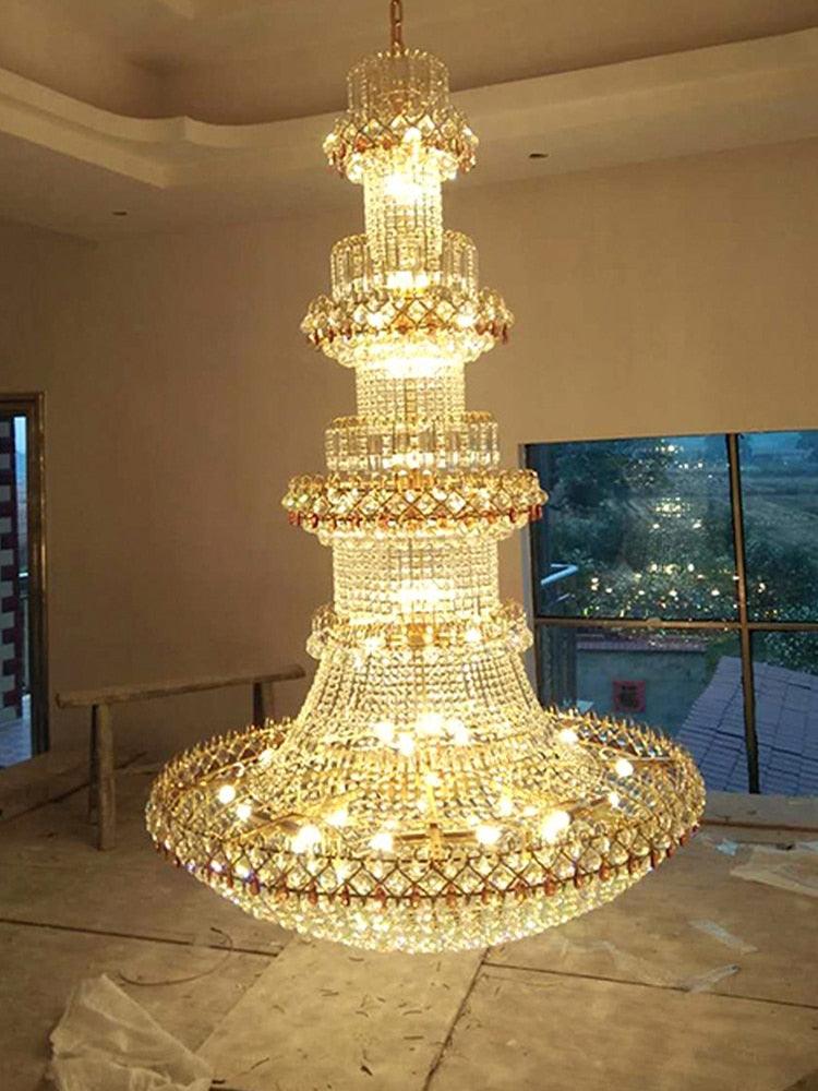 Aphrodite Crystal Chandelier - Creating Coziness