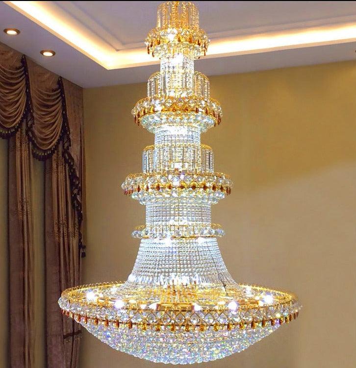 Aphrodite Crystal Chandelier - Creating Coziness