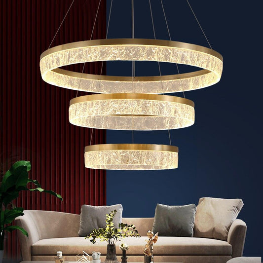 Arkont Ring Chandelier - Creating Coziness