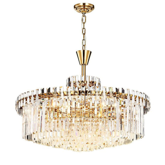 Astera Crystal Chandelier - Creating Coziness