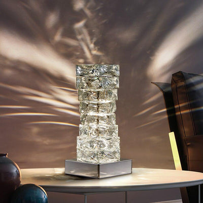 Azis Crystal Table Lamp - Creating Coziness