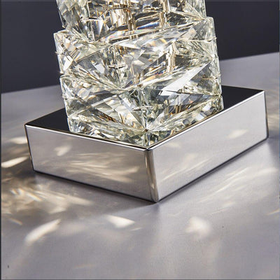 Azis Crystal Table Lamp - Creating Coziness