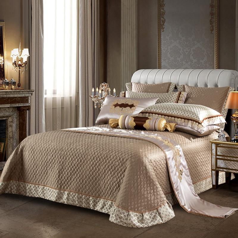 Bartedo Silk Satin Luxury Royal Duvet Cover Set - Creating Coziness