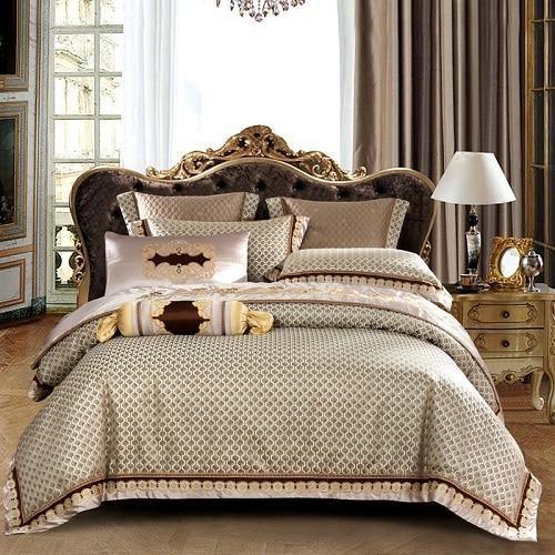 Bartedo Silk Satin Luxury Royal Duvet Cover Set - Creating Coziness