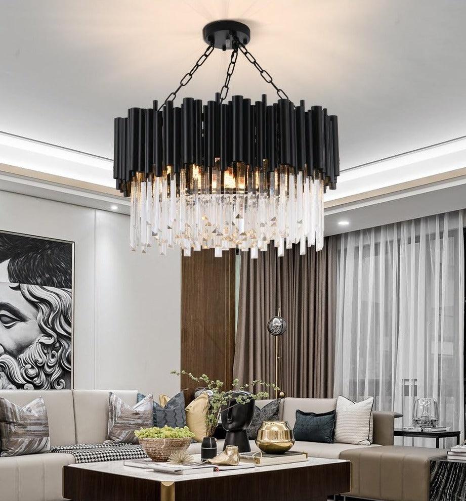 Black Wyvern Chandelier - Creating Coziness