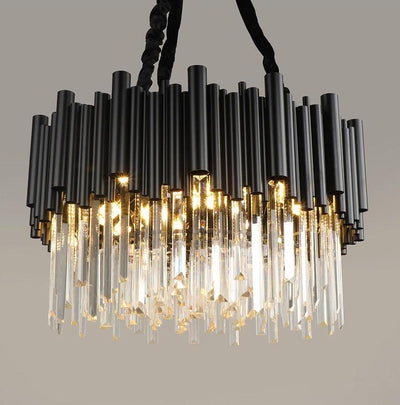 Black Wyvern Chandelier - Creating Coziness