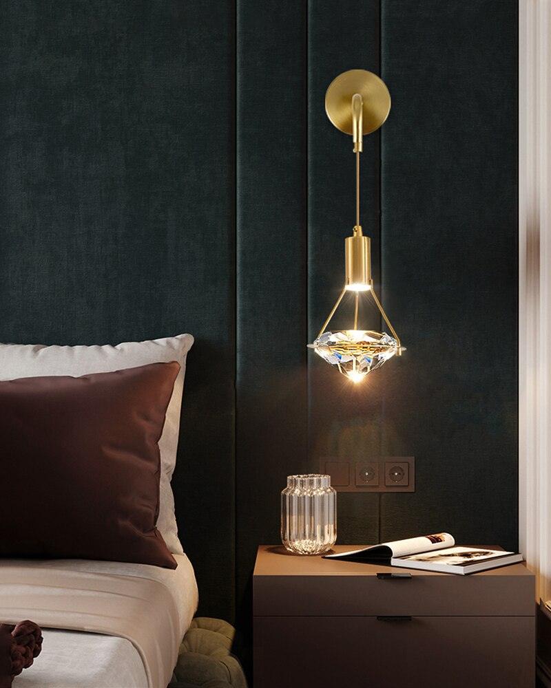 Brilliant cut wall lamp - Creating Coziness