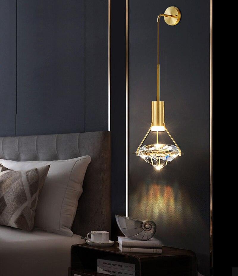 Brilliant cut wall lamp - Creating Coziness