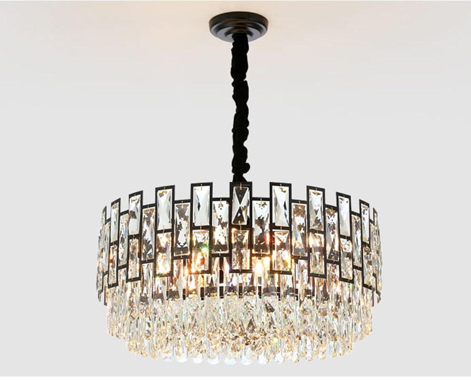 Camilla Round Crystal Chandelier - Creating Coziness