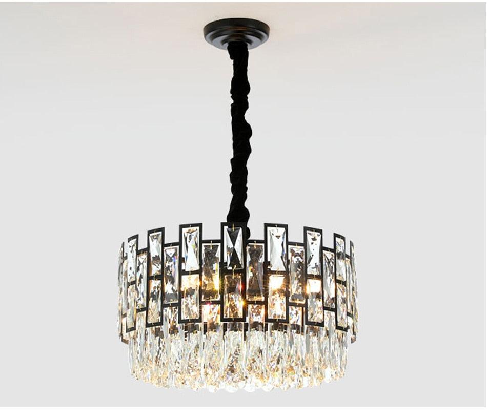 Camilla Round Crystal Chandelier - Creating Coziness