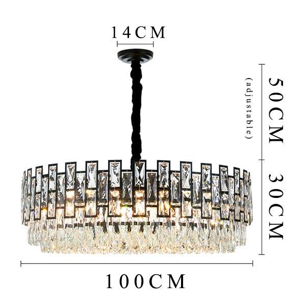 Camilla Round Crystal Chandelier - Creating Coziness