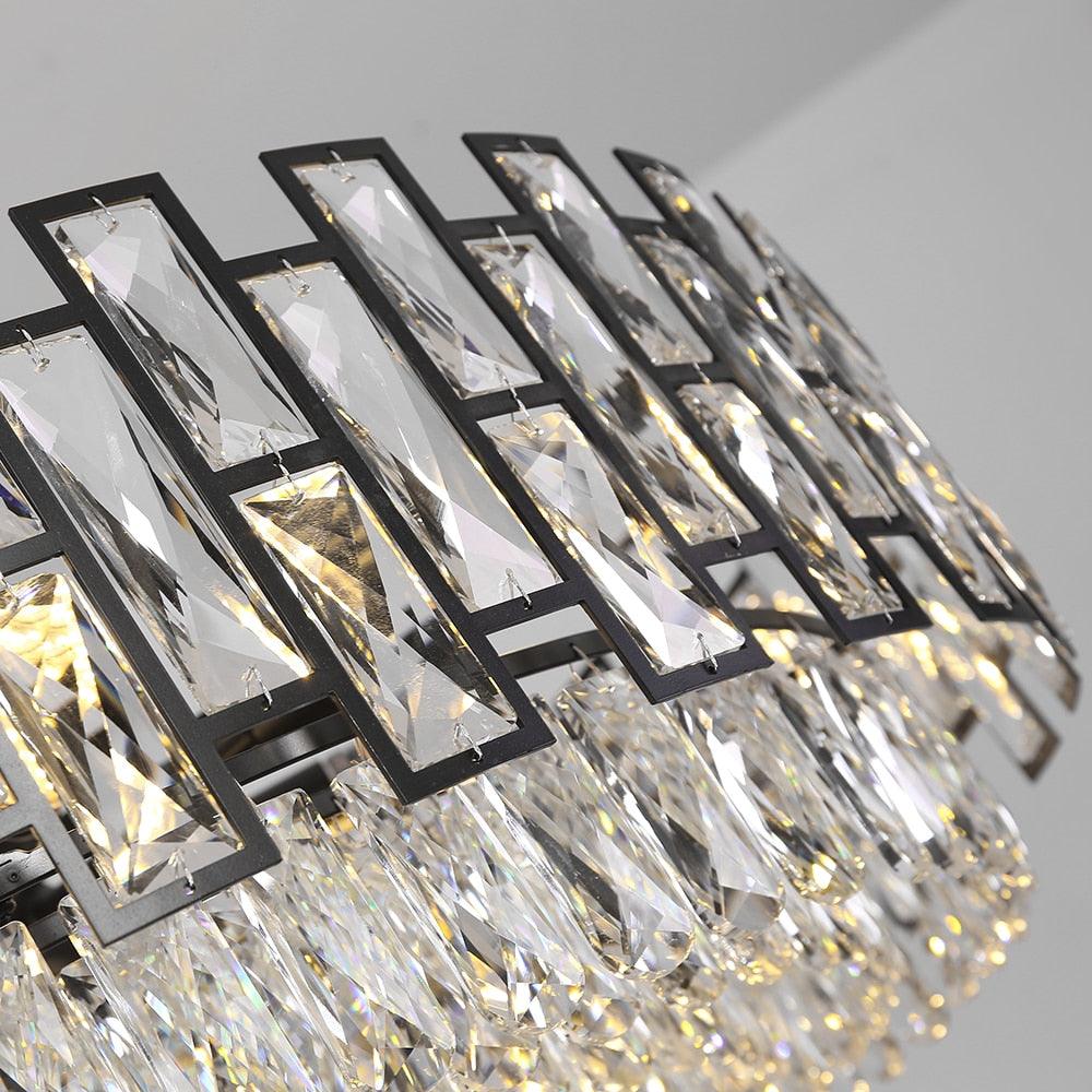 Camilla Round Crystal Chandelier - Creating Coziness