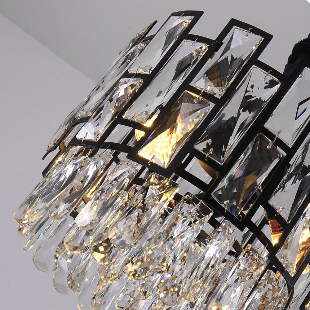 Chandelier Black Crystal - Creating Coziness