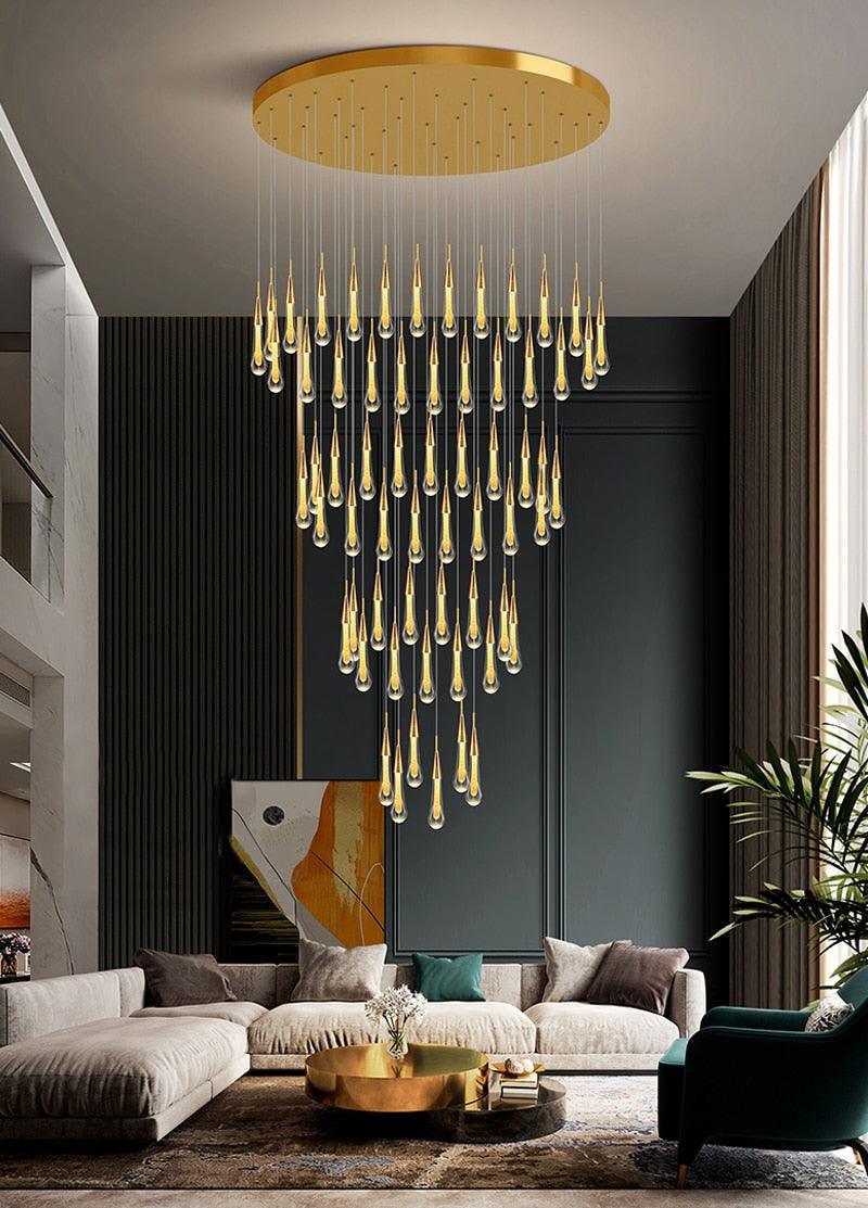 Chandelier Olivia Raindrops - Creating Coziness