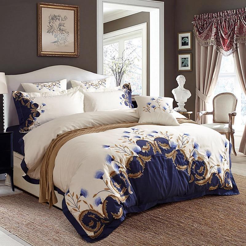 Constantine Royal Duvet Cover Set (Egyptian Cotton) - Creating Coziness